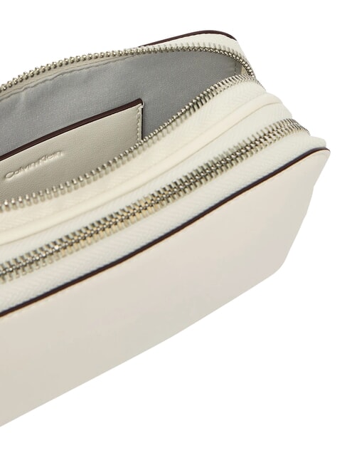 SIGNATURE LOGO STRAP Estuche para c&aacute;mara con doble funci&oacute;n aliso blanco - Bolsos Mujer