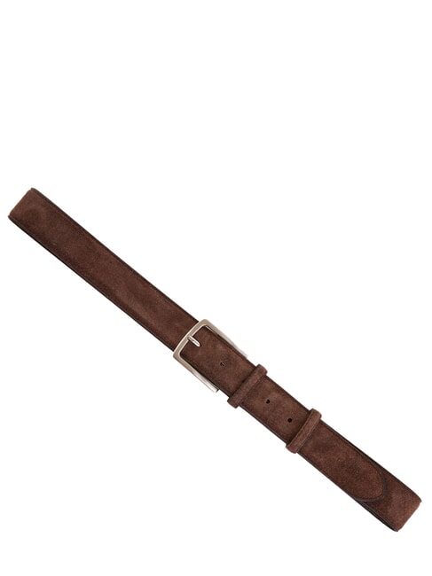 BASIC Cintur&oacute;n de cuero marron oscuro - Cinturones