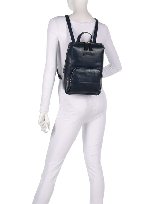 IOLANDA Mochila con bolsillo frontal, de piel. abb oro en el extranjero - Bolsos Mujer