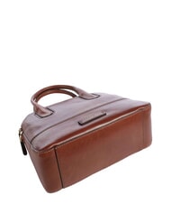 THE BRIDGE IOLANDA Bolso de mano con correa para el hombro, de piel. BROWN - Bolsos Mujer - 5