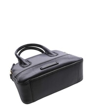 THE BRIDGE IOLANDA Minibolso de mano con correa para el hombro, de piel. Oro negro - Bolsos Mujer - 5