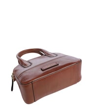 THE BRIDGE IOLANDA Minibolso de mano con correa para el hombro, de piel. BROWN - Bolsos Mujer - 5