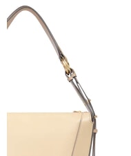 THE BRIDGE FEDORA Bolso bandolera de piel mantequilla ab. oro - Bolsos Mujer - 4