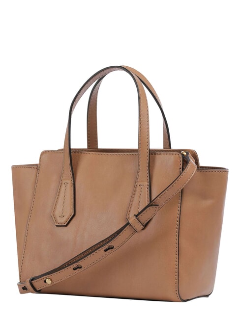 GLORIA  Bolso de mano, con bandolera mazap&aacute;n abb. oro - Bolsos Mujer