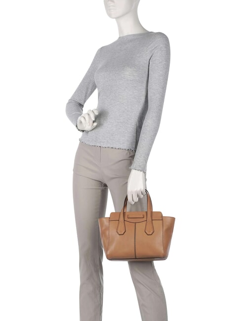 GLORIA  Bolso de mano, con bandolera mazap&aacute;n abb. oro - Bolsos Mujer