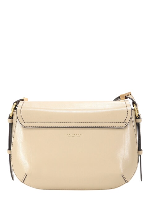 FEDERICA  Bolso bandolera, en piel. mantequilla ab. oro - Bolsos Mujer