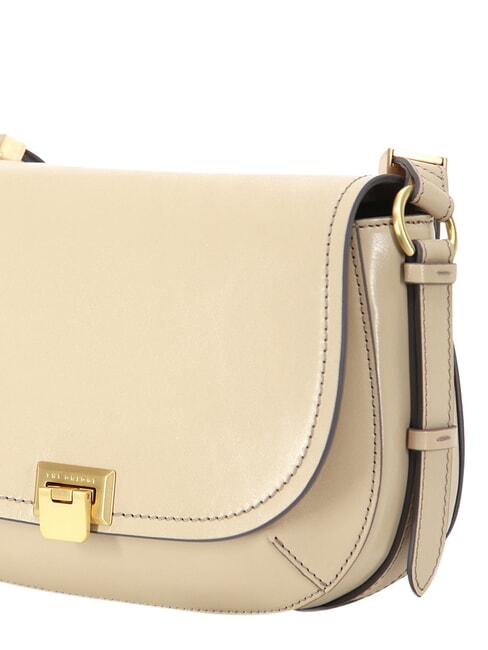 FEDERICA  Bolso bandolera, en piel. mantequilla ab. oro - Bolsos Mujer