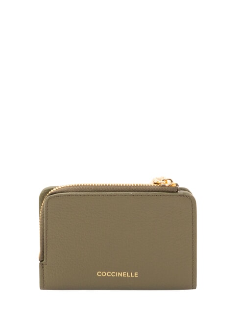 KELSEY Cartera de cuero verde laurel - Carteras Mujer