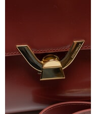 COCCINELLE DEW SHINY CALF Bolso de mano con correa para el hombro. brandy - Bolsos Mujer - 3