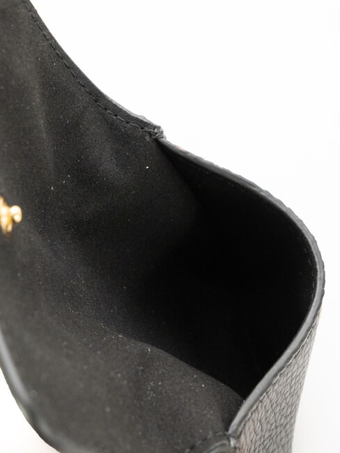 MYRINE Cartera de cuero negro - Carteras Mujer