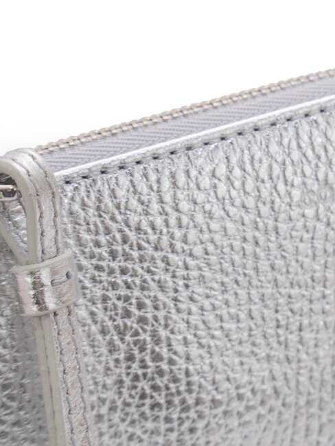 ALIAS Bolso de mano de piel SILVER - Bolsos Mujer