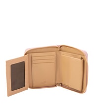 LOVE MOSCHINO EMBOSSED Cartera mediana con cremallera Rosa - Carteras Mujer - 2