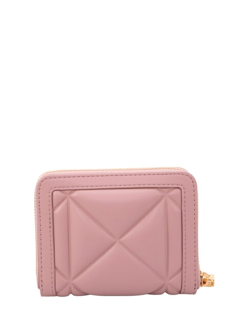 EMBOSSED Cartera mediana con cremallera Rosa - Carteras Mujer