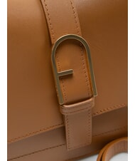 FURLA FLOW M bolso de mano m de piel tabaco - Bolsos Mujer - 5