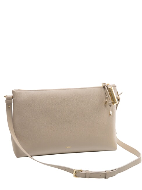 DEBBY Bolso de hombro de piel lino - Bolsos Mujer