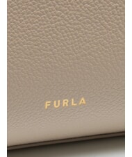 FURLA DEBBY Bolso de hombro de piel lino - Bolsos Mujer - 3