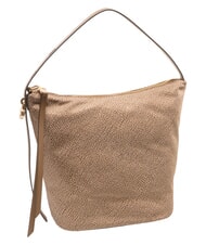 BORBONESE PRIVE Bolso de hombro vertical beiger yegua - Bolsos Mujer - 2