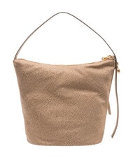 BORBONESE PRIVE Bolso de hombro vertical beiger yegua - Bolsos Mujer - 4