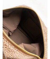 BORBONESE PRIVE Bolso de hombro tipo hobo beiger yegua - Bolsos Mujer - 5