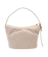 BORBONESE PRIVE Bolso de hombro tipo hobo arena - Bolsos Mujer - 4