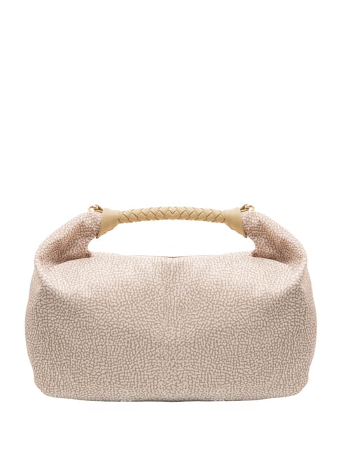 PLIE Bolso de hombro tipo hobo arena - Bolsos Mujer