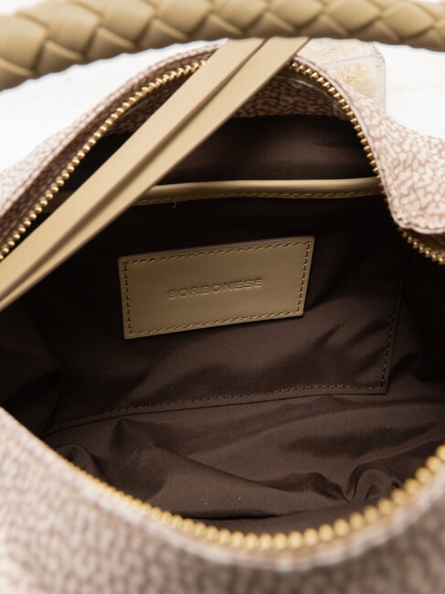 PLIE Bolso de hombro tipo hobo arena - Bolsos Mujer