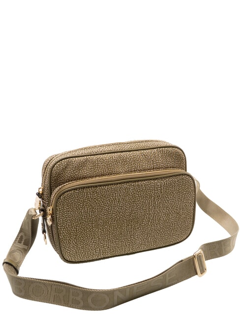 CAMERA CASE MEDIA ECO LINE Bolso de hombro aceituna - Bolsos Mujer