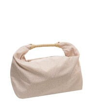 BORBONESE PLIE Bolso hobo mediano arena - Bolsos Mujer - 2
