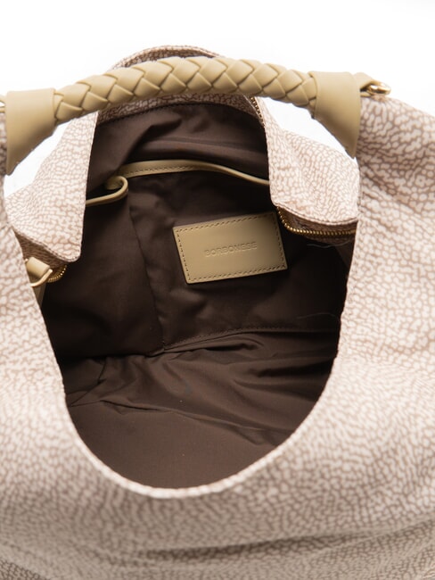 PLIE Bolso hobo mediano arena - Bolsos Mujer