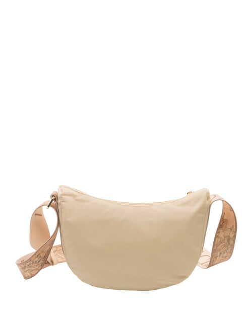 BREEZE NYLON Bolso de hombro con forma de media luna. champ&aacute;n - Bolsos Mujer