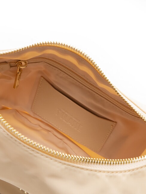 BREEZE NYLON Bolso de hombro con forma de media luna. champ&aacute;n - Bolsos Mujer