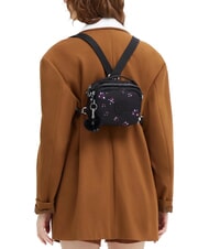 KIPLING CAHIR Minibolso de hombro/mochila flor nocturna - Bolsos Mujer - 3