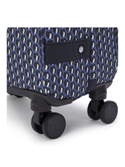 SPONTANEUS Carro de cabina azul 3D - Trolley Semirr&iacute;gidos