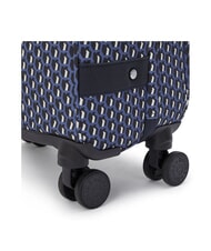KIPLING SPONTANEUS Carro de cabina azul 3D - Trolley Semirr&iacute;gidos - 4