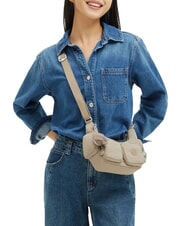KIPLING RIKKA MINI Bolso de hombro Firma en relieve beige - Bolsos Mujer - 2