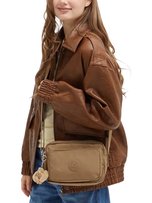ABANU M bolsa de hombro bronceado temprano - Bolsos Mujer