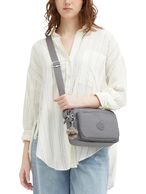 ABANU M bolsa de hombro gris acogedor - Bolsos Mujer