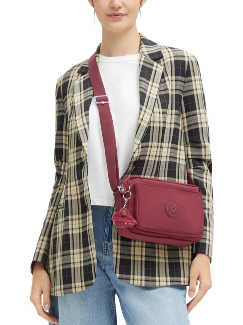 ABANU M bolsa de hombro vino de sal&oacute;n - Bolsos Mujer