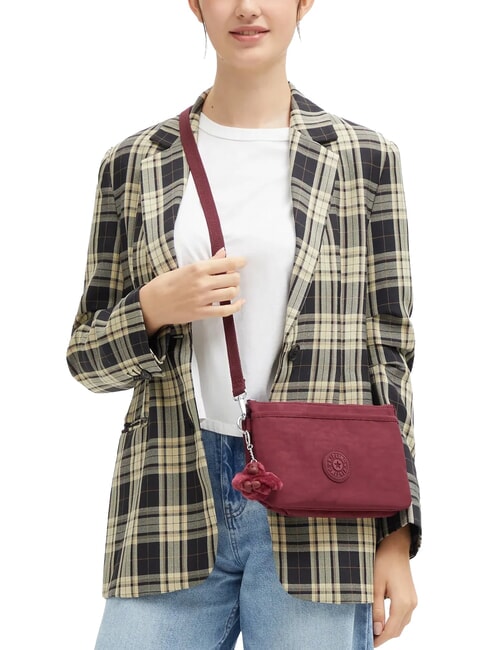 RIRI S Bolso mini plano vino de sal&oacute;n - Bolsos Mujer