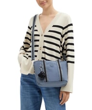 KIPLING MINTA Bolso tote mediano con bandolera piedra azul - Bolsos Mujer - 2