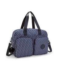 KIPLING DEFEA XL Bolso de mano con correa para el hombro. azul 3D - Bolsos Mujer - 2