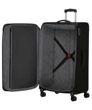 AMERICAN TOURISTER AIR WAVE Carrito grande NEGRO / ROJO - Trolley Semirr&iacute;gidos - 2