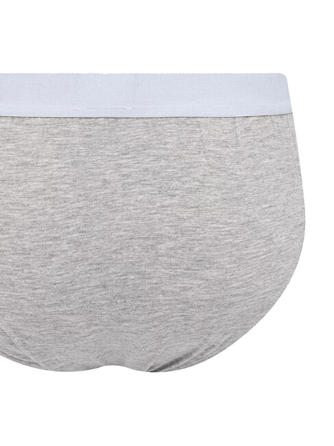 BASIC Paquete de 2 pares de calzoncillos gris jaspeado - Calzoncillos de hombre