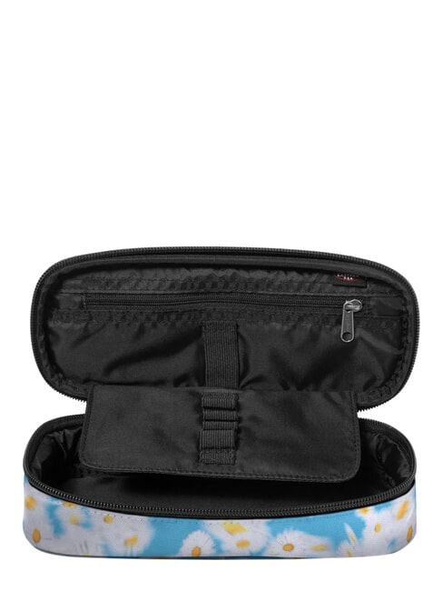 OVAL SINGLE Estuche flor azul veloz - Estuches y Accesorios