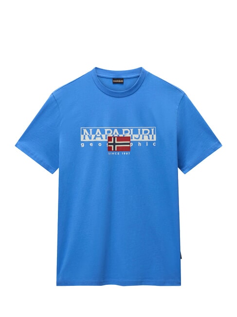 S-AYLMER Camiseta de algod&oacute;n ultramarino - camiseta