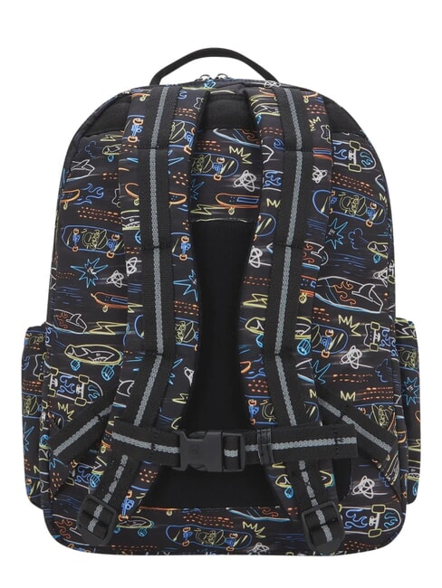 SEOUL COLLEGE BTS Mochila para port&aacute;til de 15 pulgadas patines de ne&oacute;n - Mochilas Escuela & Tiempo Libre