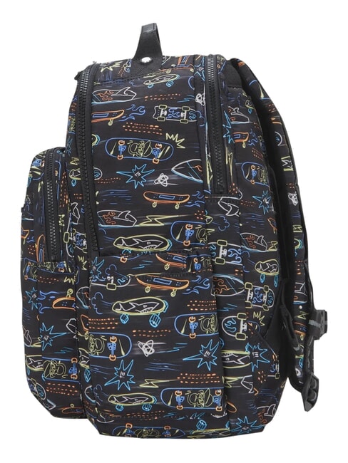 SEOUL COLLEGE BTS Mochila para port&aacute;til de 15 pulgadas patines de ne&oacute;n - Mochilas Escuela & Tiempo Libre