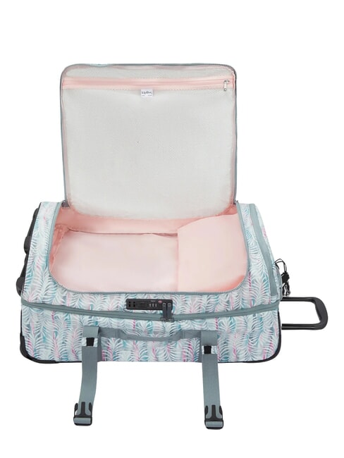 AVIANA M Carro de tama&ntilde;o mediano hojas de palmera - Trolley Semirr&iacute;gidos