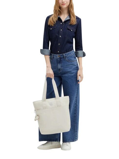 HANIFA B Bolso de hombro escondite beige - Bolsos Mujer