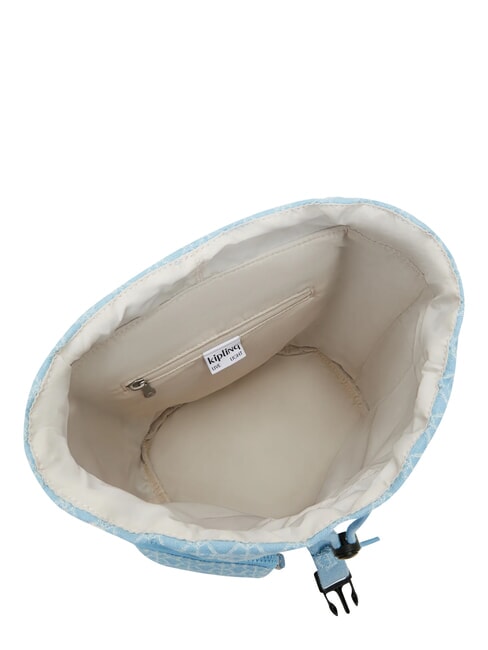 ANTO S Mochila con m&uacute;ltiples bolsillos mezclilla clara jq - Bolsos Mujer